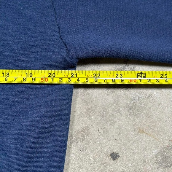 Vintage Made In USA Mountaineers Blue Sweatshirt - Picture 5 of 6